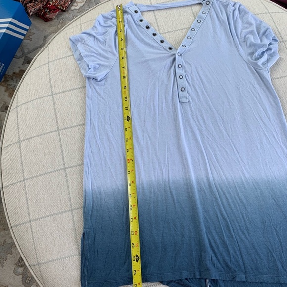 AEO American Eagle Soft and Sexy Top Ombre Tye Die Size Medium - Picture 5 of 7